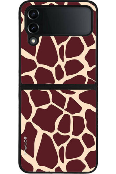 Other Σειρά Sonique Animal Print Samsung Galaxy Z Flip 4 Καμηλοπάρδαλη 03 Θήκ...
