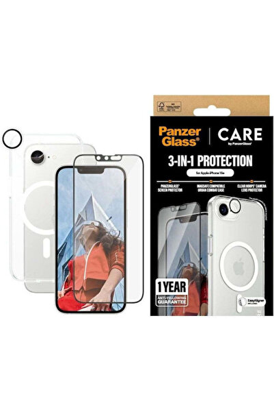 Panzer Glass PanzerGlass Σετ Πίσω Κάλυψης από Σκληρυμένο Γυαλί με Διαφανές Σκ...