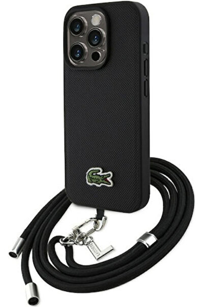 Lacoste Εμβληματική Θήκη Πλάτης Petit Pique Crossbody Cord MagSafe από Πλαστι...