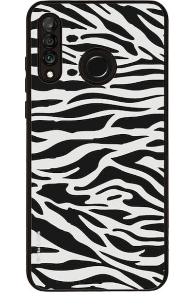 Other Σονίκ Σειρά Animal Print Θήκη Κινητού Τηλεφώνου Huawei P30 Lite Ζέβρα