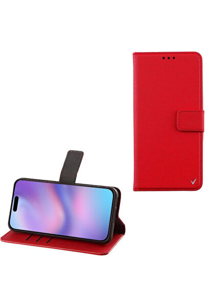 Other Volte-Tel Book Συνθετικό Δέρμα / Σιλικόνη Κόκκινο (iPhone Air) Κωδικός:...