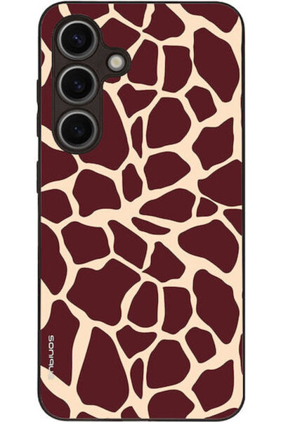 Other Θήκη Sonique Σειρά Animal Print Samsung Galaxy S24 Καμηλοπάρδαλη 03