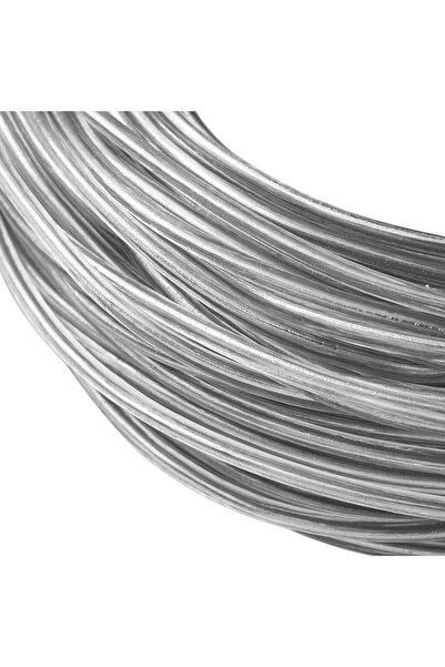 BENECREAT Sârmă de aluminiu de 30m, 3mm, acoperită cu plastic PVC transparent...