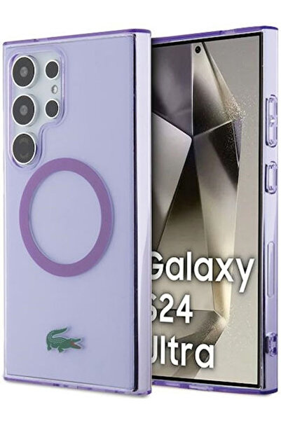 Lacoste Πλαστικό Πίσω Κάλυμμα Μωβ (Galaxy S24 Ultra) Κωδικός: LCHMS24LULOU