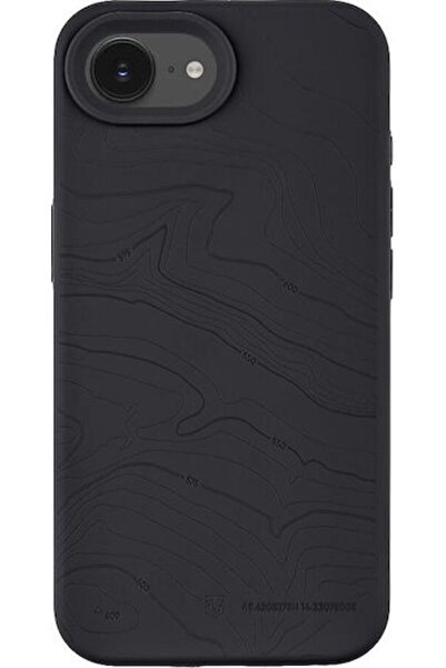Tactical Magforce Σιλικόνης / Υφασμάτινη Πίσω Θήκη Μαύρη για iPhone 17e / 16e...