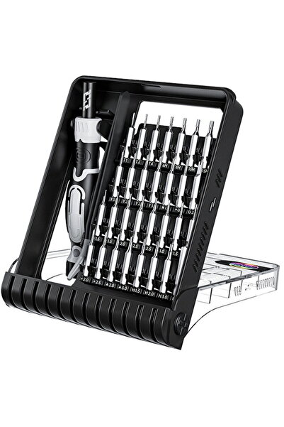 Jakemy Trusa Surubelnita 32 in 1 cu Biti Magnetici - (JM-8189) - Black