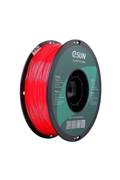eSun Filament PETG Solid Red ( rosu) 1.75 mm 1 kg