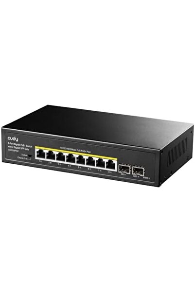 Yıldızan Tamgün Cudy Gs1008Ps2 8 Port Gigabit 120W 250m Poe+, 2 Gigabit Sfp S...