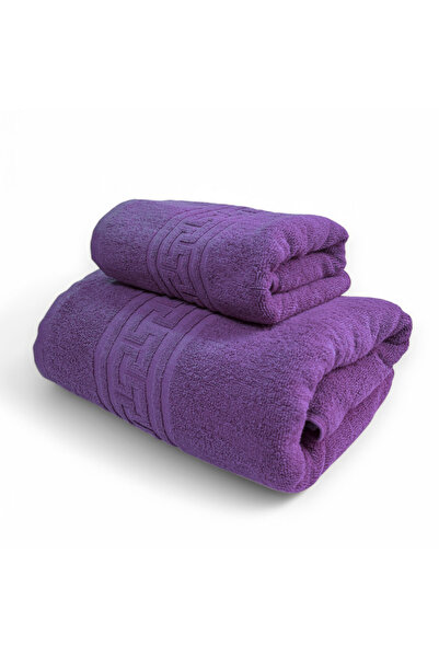 TextiLici Top Bottom Set of 2 Ultra Soft Towels – 100% Cotton, Double Thread,...