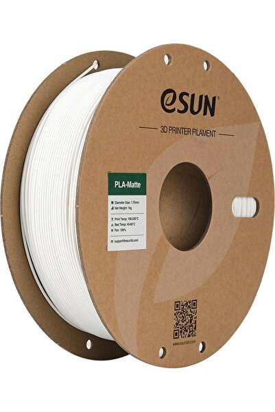 eSun Filament e PLA Mat Milky White 1.75 mm 1 kg