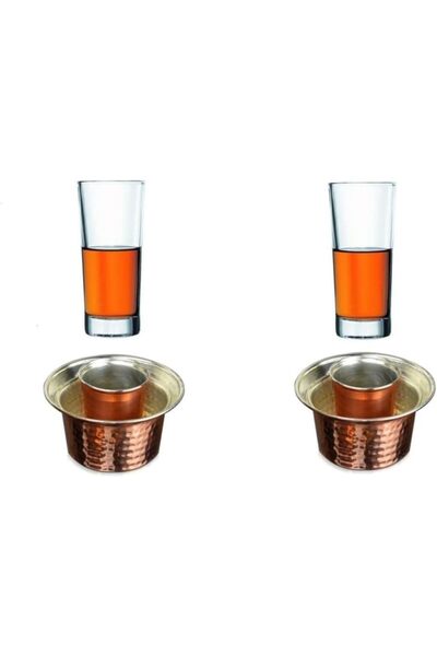 Yıldızan Nzr Beautestore Cup Copper Ehlikeyf Special Set for 2 People 2026 11...