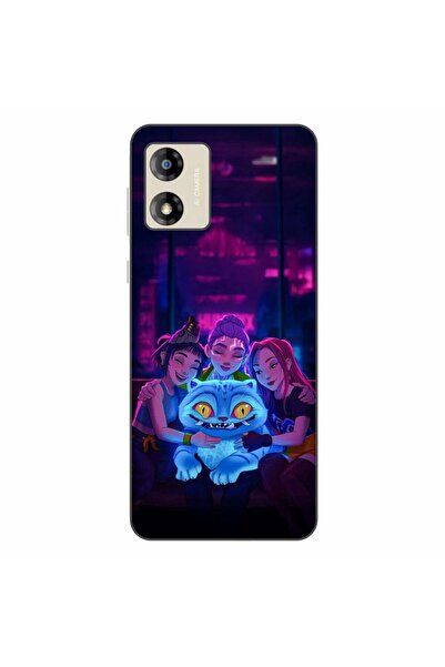 OEM Husa compatibila cu Motorola Moto E13 Silicon Gel Tpu Model KPop Demon Hu...