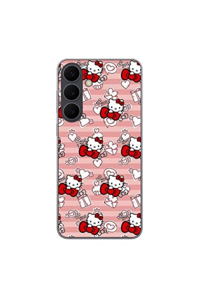 OEM Husa compatibila cu Samsung Galaxy S25 FE Silicon Gel Tpu Model Hello Kit...