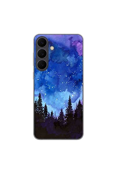 OEM Husa compatibila cu Samsung Galaxy S25 FE Silicon Gel Tpu Model Night Forest