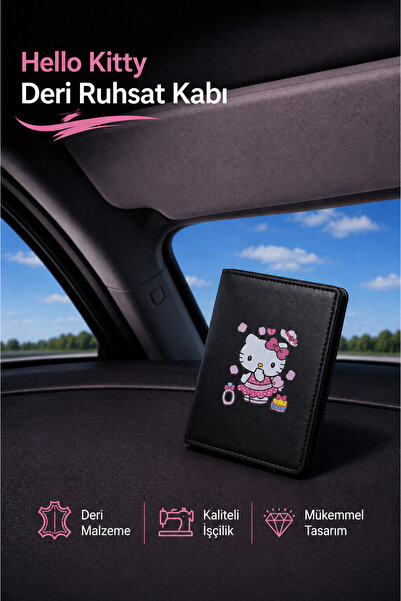 buluxedesign Hello Kitty Ruhsat Kabı