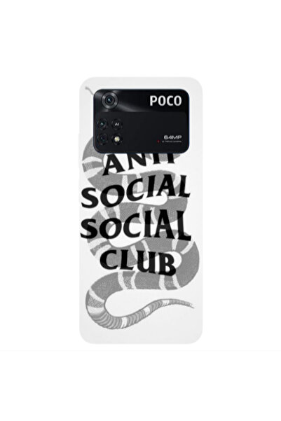 Other Xiaomi Poco M4 Pro 4G Social club Transparent Silicone TPU Θήκη