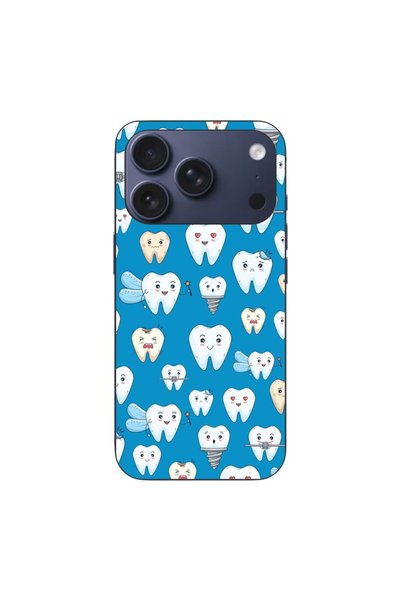 OEM Husa compatibila cu Apple iPhone 17 Pro Silicon Gel Tpu Model Dentist Pat...