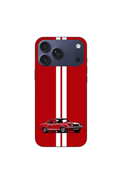 OEM Husa compatibila cu Apple iPhone 17 Pro Max Silicon Gel Tpu Model Red Mus...