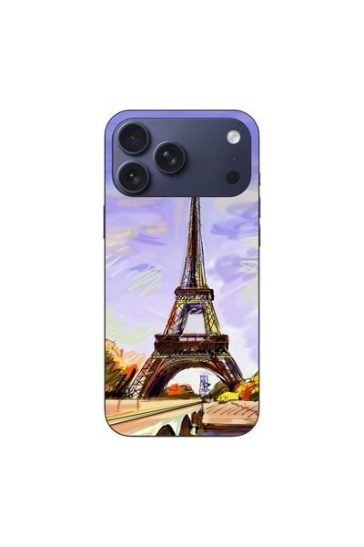 OEM Husa compatibila cu Apple iPhone 17 Pro Max Silicon Gel Tpu Model Desen T...