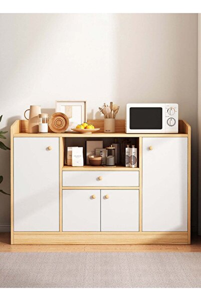sharpdo Modern Minimalist Multifunctional Kitchen Cupboard Storage Cupboard 1...