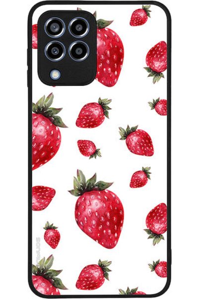 Other Θήκη Sonique Σειράς Φρούτων για Samsung Galaxy M33 5G Φράουλα 01
