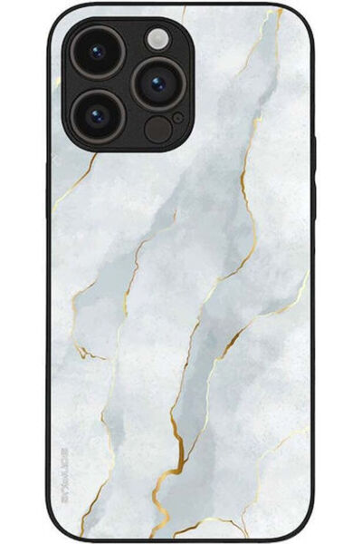 Other Sonique Μαρμάρινη Θήκη για Apple iPhone 14 Pro Max Λευκό 01