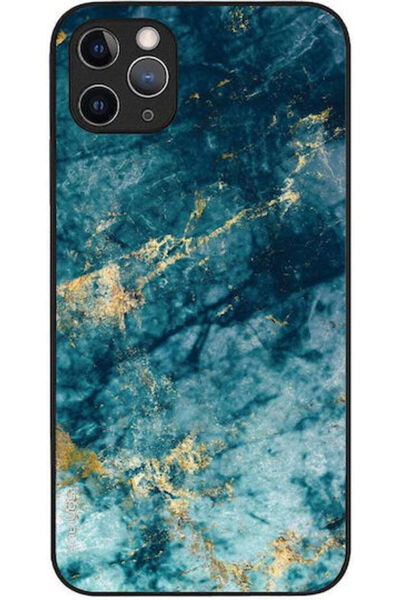 Other Sonique Μαρμάρινη Θήκη για Apple iPhone 11 Pro Max Μπλε