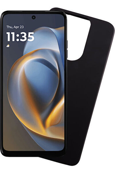 Other Volte-Tel Πίσω Κάλυμμα Σιλικόνης με Λουράκι Μαύρο (Motorola Moto G05)