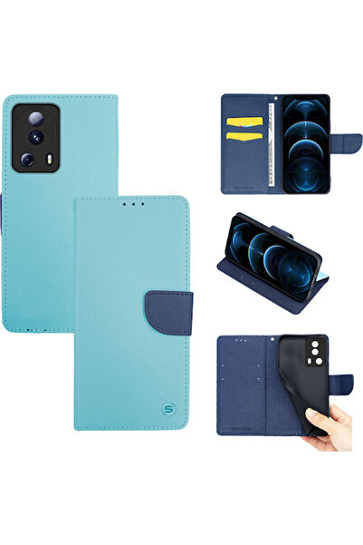 Other Sonique Book Συνθετικό Δέρμα Ανοιχτό Μπλε (Xiaomi 13 Lite)