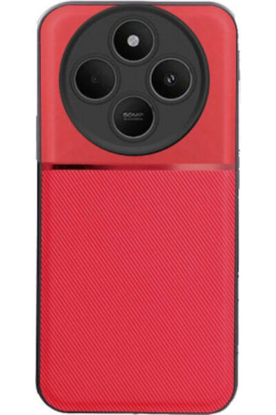 Senso Noble Back Cover Plastic Red (Redmi 14C / Poco C75) Code: SPDNOXR14CR