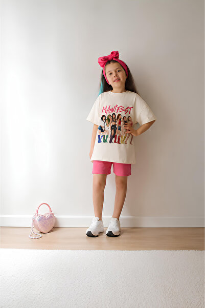 Belya Kids Wear Devojčin veliki pamučni set od 21 komada, gornji i donji deo,...