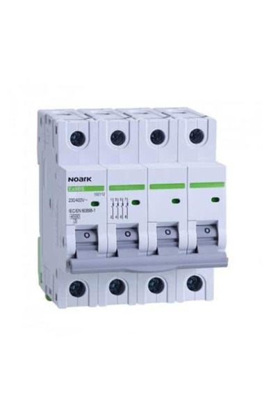 Chorus Disjunctor, 4 poli, curba C, 16A, Noark, gri / 102199