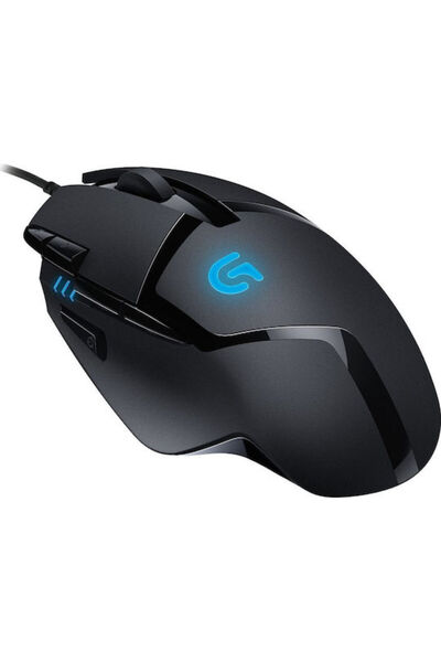logitech G402 Hyperion Fury Υπερταχύ Ποντίκι Gaming FPS 4000 DPI Μαύρο