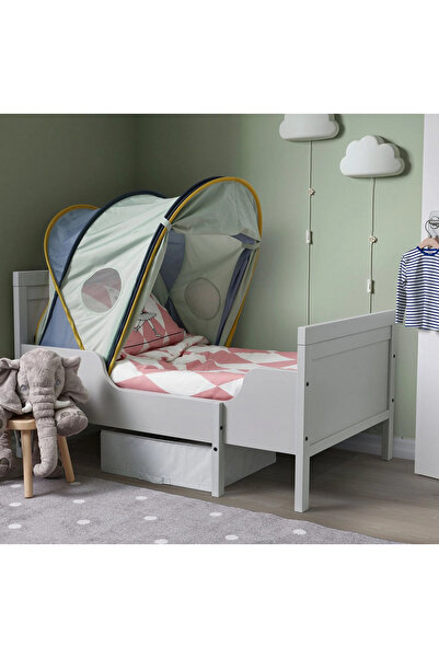 IKEA ELDFLUGA yatak tentesi, mavi-yeşil, 70/80/90
