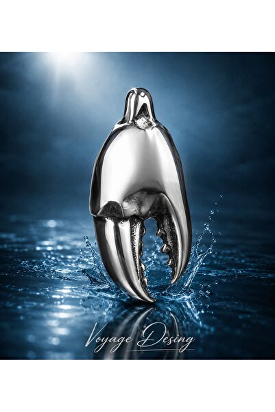 voyageaccessory Stainless Steel Unisex Crab Pendant