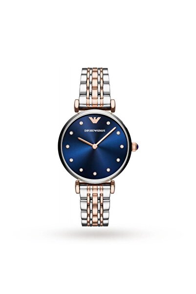 Emporio Armani Ρολόι με Ασημί Μεταλλικό Μπρασελέ - AR11092