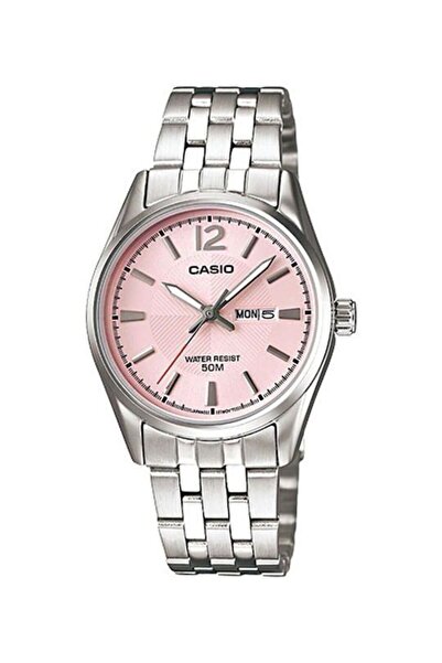 Casio Enticer Ρολόι Ροζ με Μεταλλικό Μπρασελέ LTP-1335D-5AVDF
