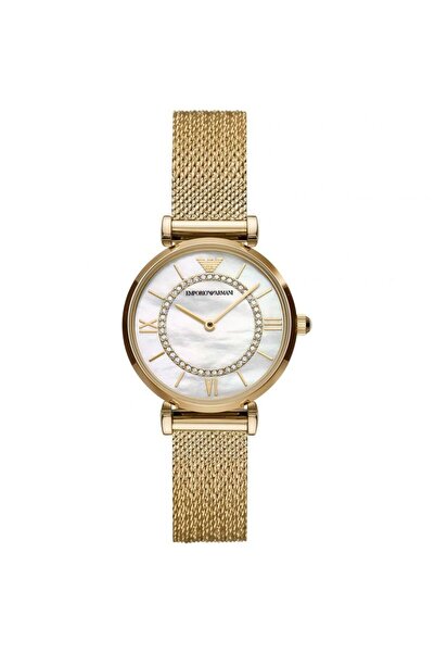 Emporio Armani Ρολόι με Χρυσό Μεταλλικό Μπρασελέ - AR11321