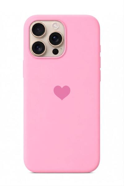 3GEN CASE iPhone 14 Pro Kalp Logolu Lansman Kılıf İçi Kadife Kaplamalı Kamera...