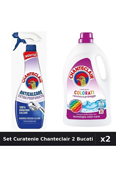 Chanteclair Set 2 Degresant și Detergent Lichid 625ml + 1575ml Color