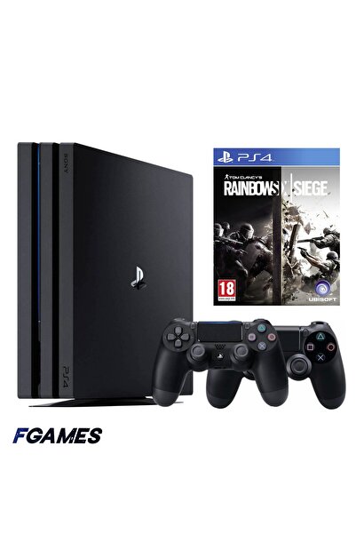 Sony Consola Playstation 4 Pro Ps4 1TB + Două controlere + Tom Clancy's # x20...