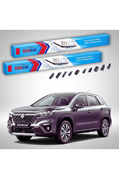 TEAMCAR Чистачки Сузуки СХ4 С-Крос Джей Уай 2022+ |   Преден комплект Flat Pr...