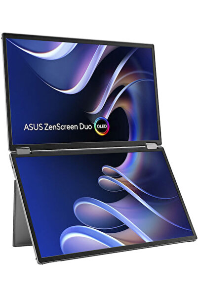 ASUS ZenScreen Fold OLED MQ149CD Φορητή Οθόνη OLED HDR 14 " FHD 1920x1200 Ασημί