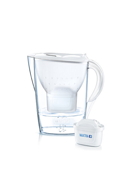 Beta Shoes Κανάτα Νερού με Φίλτρο Brita Marella-Cool White 2400ml [κωδ.871]