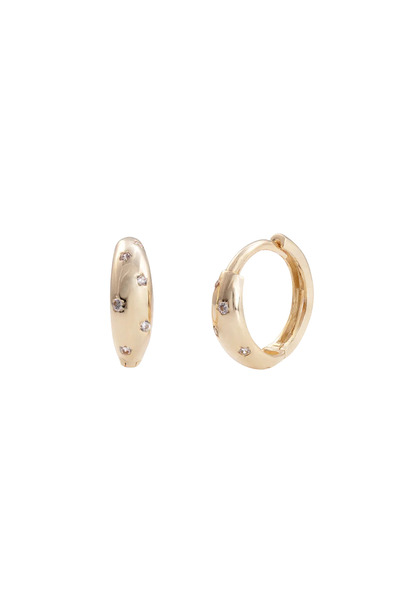 Lisa&Co. Gold Hefty Hoops Earrings