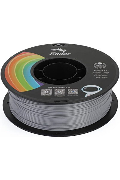 Creality Creality3D EN PLA Νήμα Εκτυπωτή 3D 1.75mm Γκρι 1kg 1 τεμάχιο Καρούλι...