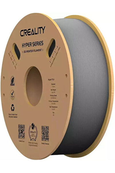 Creality Creality3D Hyper HS-PLA Νήμα Εκτυπωτή 3D 1.75mm Γκρι 1kg 1 τεμάχιο Κ...