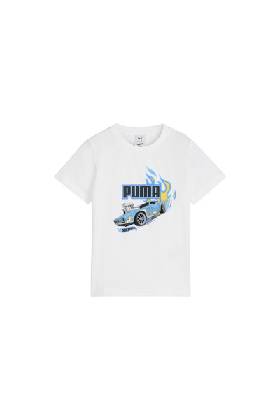 Puma X HOT WHEELS Tricou grafic Alb 630069-02