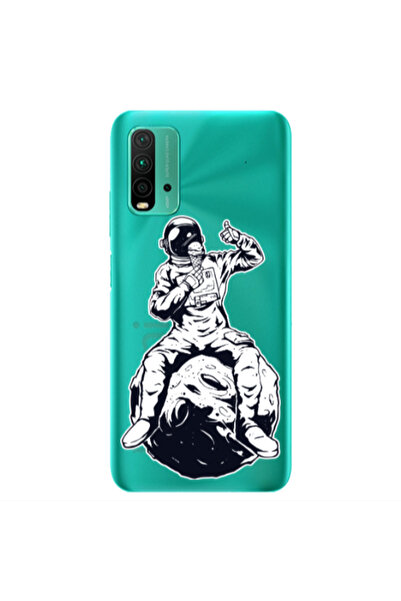 Other Xiaomi Redmi 9T ice cream in space Transparent Silicone TPU Θήκη