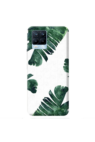 Other Realme 8 Pro green Line Transparent Silicone TPU Θήκη